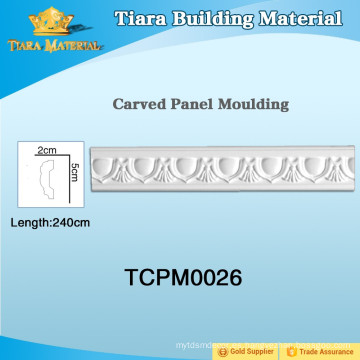 2015 Nueva espuma de construcción de poliuretano (PU) de moldeo de pared para decoración de interiores